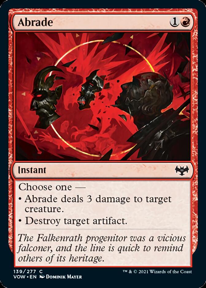 Abrade [Innistrad: Crimson Vow] | Gate City Games LLC