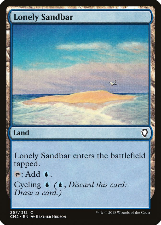 Lonely Sandbar [Commander Anthology Volume II] | Gate City Games LLC
