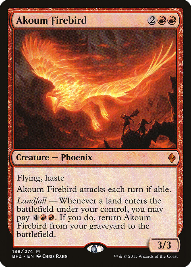 Akoum Firebird [Battle for Zendikar] | Gate City Games LLC
