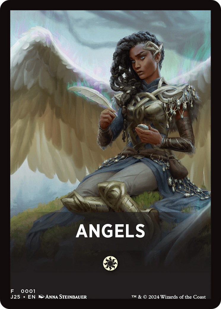 Angels Theme Card [Foundations Jumpstart Front Cards] | Gate City Games LLC