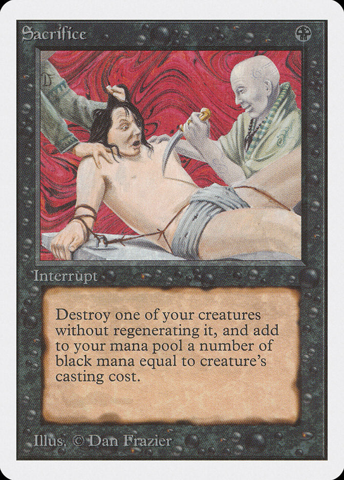 Sacrifice [Unlimited Edition] | Gate City Games LLC