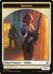 Beast (004) // Soldier Double-Sided Token [Archenemy: Nicol Bolas Tokens] | Gate City Games LLC