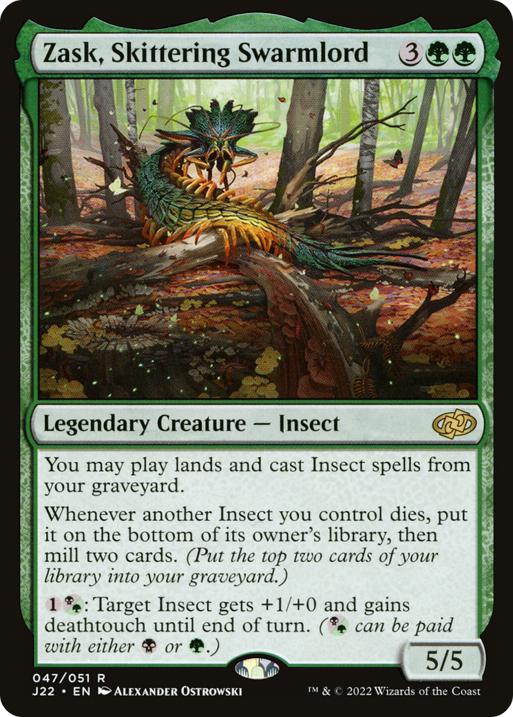 Zask, Skittering Swarmlord [Jumpstart 2022] | Gate City Games LLC