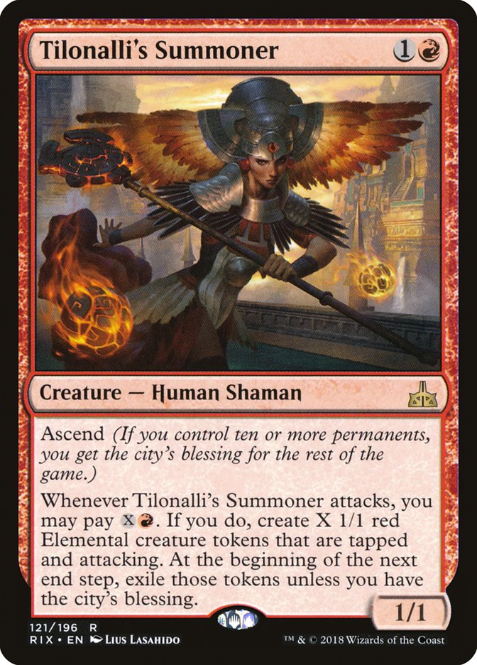 Tilonalli's Summoner [Rivals of Ixalan] | Gate City Games LLC