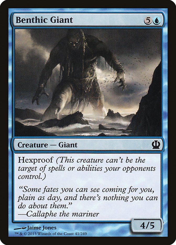 Benthic Giant [Theros] | Gate City Games LLC