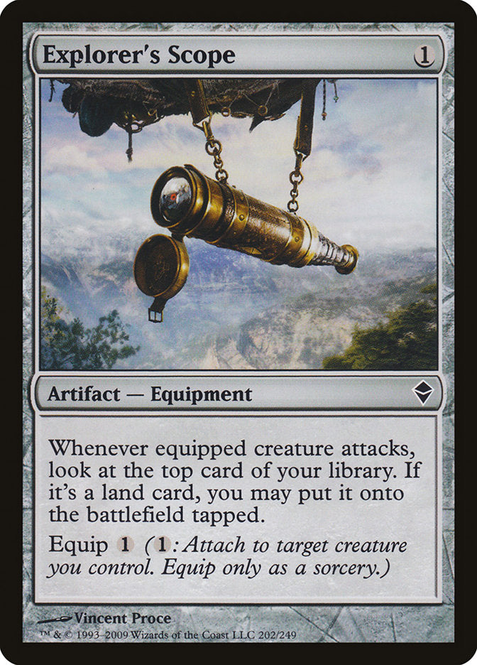 Explorer's Scope [Zendikar] | Gate City Games LLC