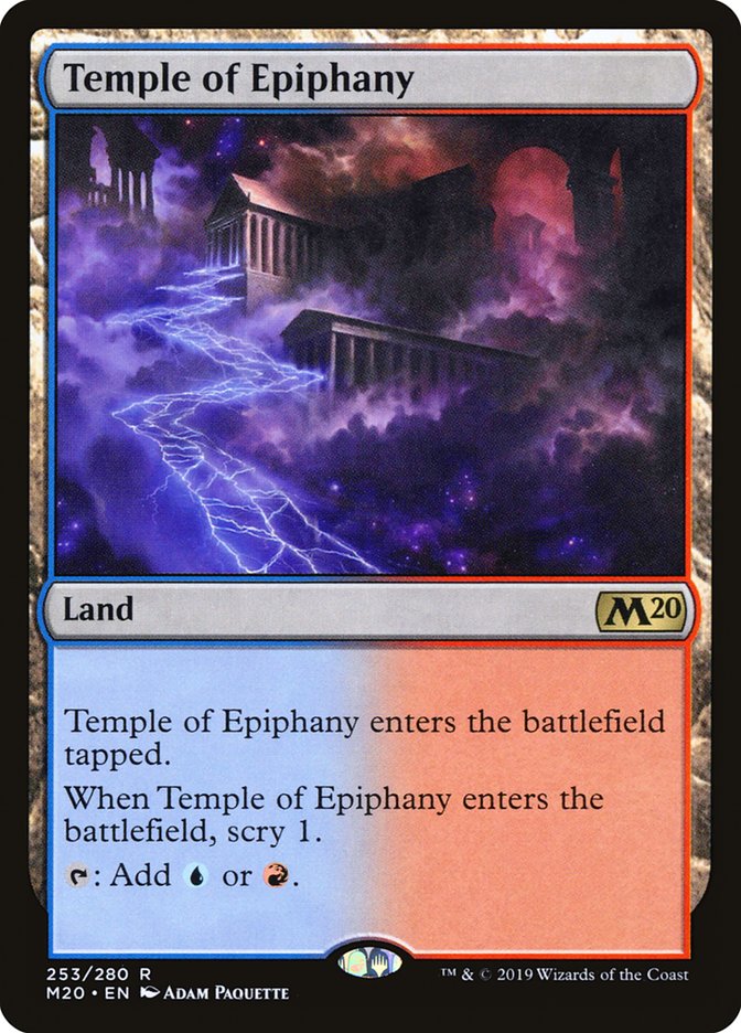 Temple of Epiphany [Core Set 2020] | Gate City Games LLC