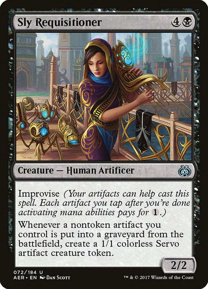 Sly Requisitioner [Aether Revolt] | Gate City Games LLC