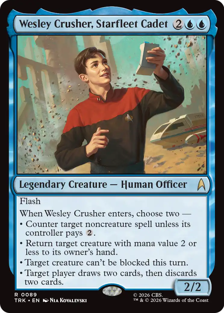 Wesley Crusher, Starfleet Cadet [Star Trek] | Gate City Games LLC