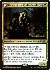 Ulrich of the Krallenhorde // Ulrich, Uncontested Alpha [Eldritch Moon Prerelease Promos] | Gate City Games LLC