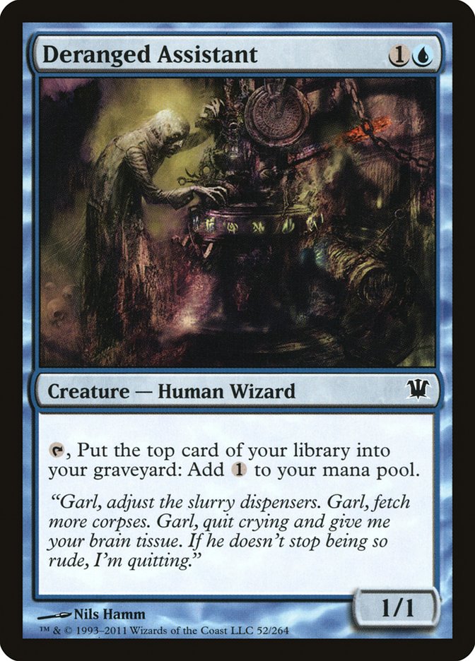 Deranged Assistant [Innistrad] | Gate City Games LLC