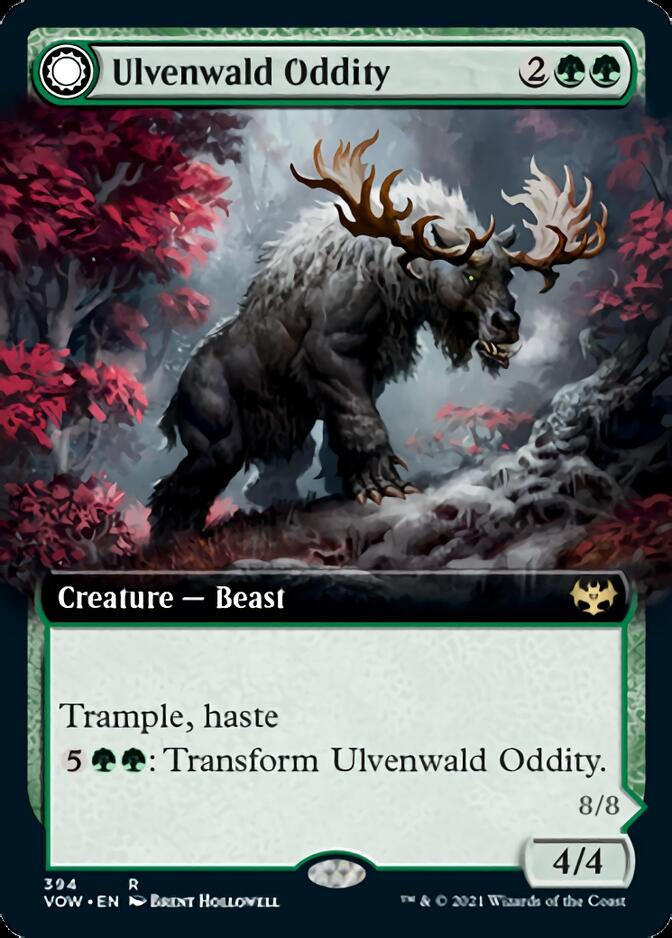Ulvenwald Oddity // Ulvenwald Behemoth (Extended Art) [Innistrad: Crimson Vow] | Gate City Games LLC