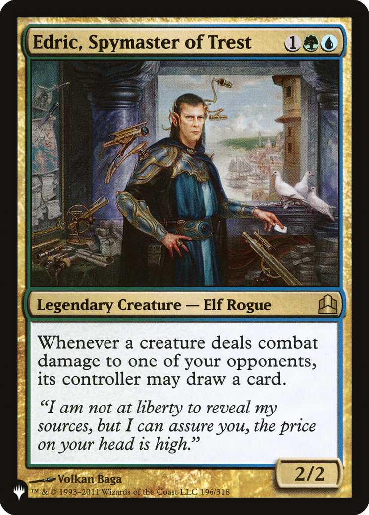 Edric, Spymaster of Trest [The List] | Gate City Games LLC