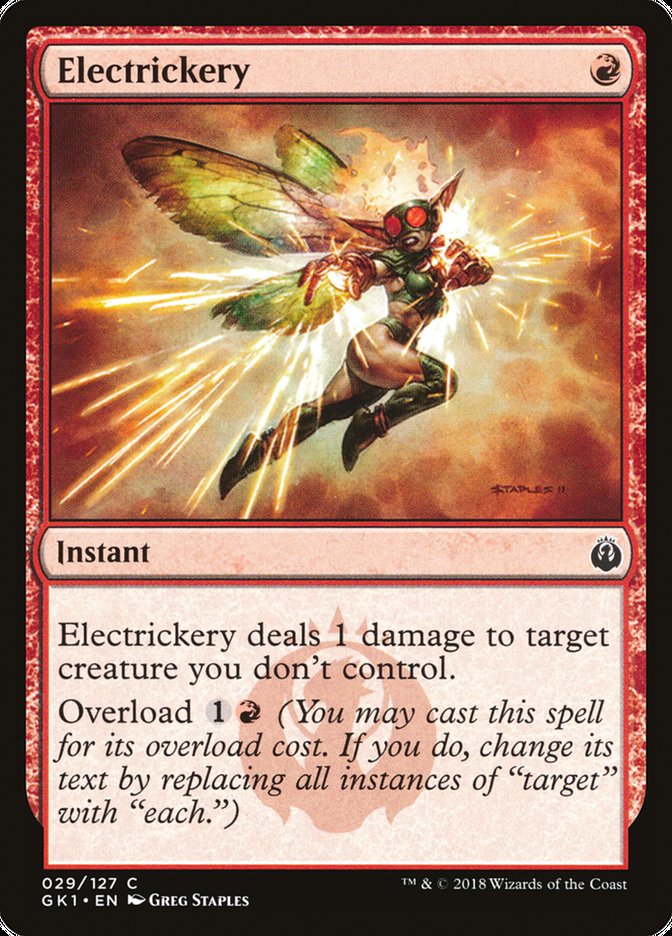 Electrickery [Guilds of Ravnica Guild Kit] | Gate City Games LLC
