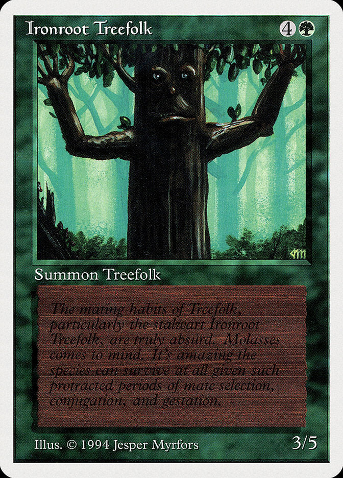 Ironroot Treefolk [Summer Magic / Edgar] | Gate City Games LLC