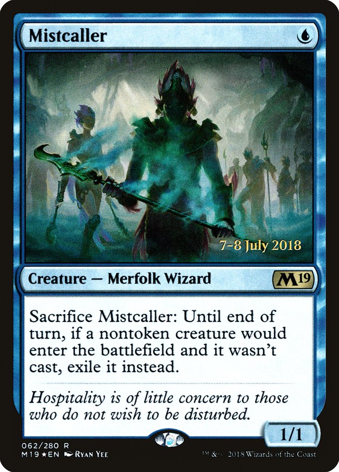 Mistcaller [Core Set 2019 Prerelease Promos] | Gate City Games LLC