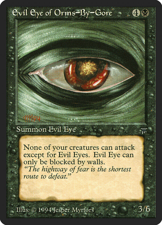 Evil Eye of Orms-by-Gore [Legends] | Gate City Games LLC