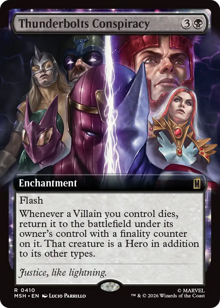 Thunderbolts Conspiracy (Extended Art) [Marvel Super Heroes] | Gate City Games LLC