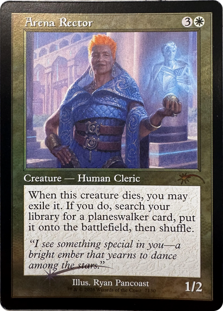Arena Rector (Retro Frame) [Secret Lair Drop Series] | Gate City Games LLC