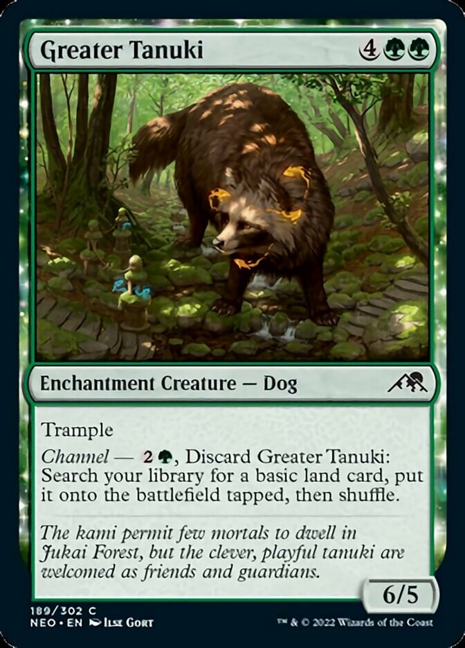 Greater Tanuki [Kamigawa: Neon Dynasty] | Gate City Games LLC