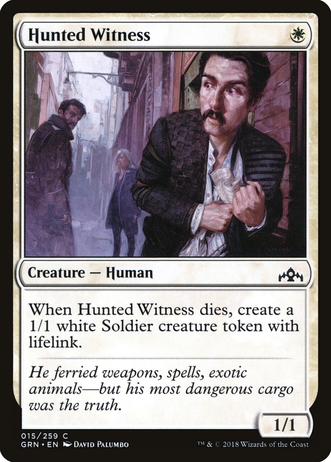 Hunted Witness [Guilds of Ravnica] | Gate City Games LLC