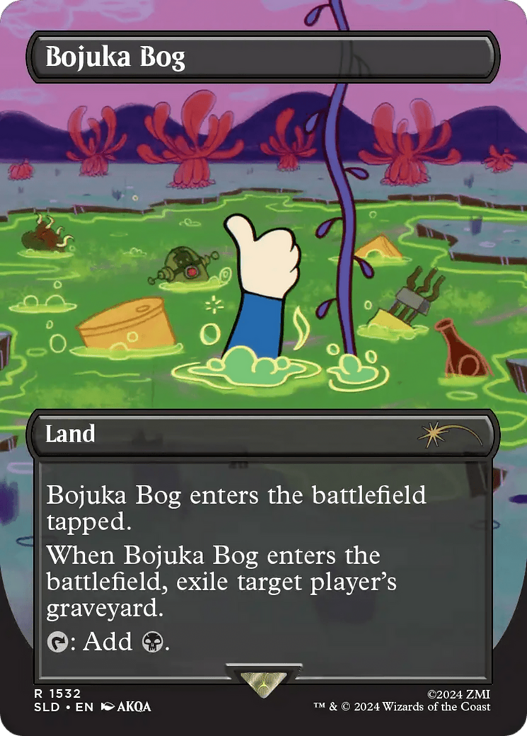 Bojuka Bog (Rainbow Foil) [Secret Lair Drop Series] | Gate City Games LLC