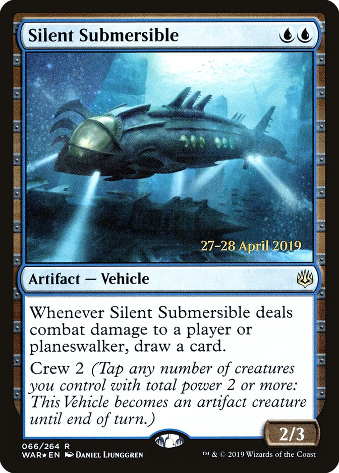 Silent Submersible [War of the Spark Prerelease Promos] | Gate City Games LLC