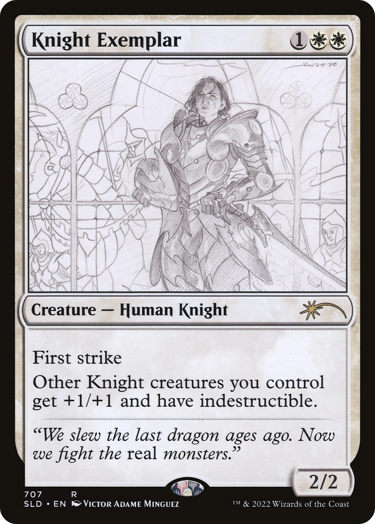 Knight Exemplar (707) [Secret Lair Drop Series] | Gate City Games LLC