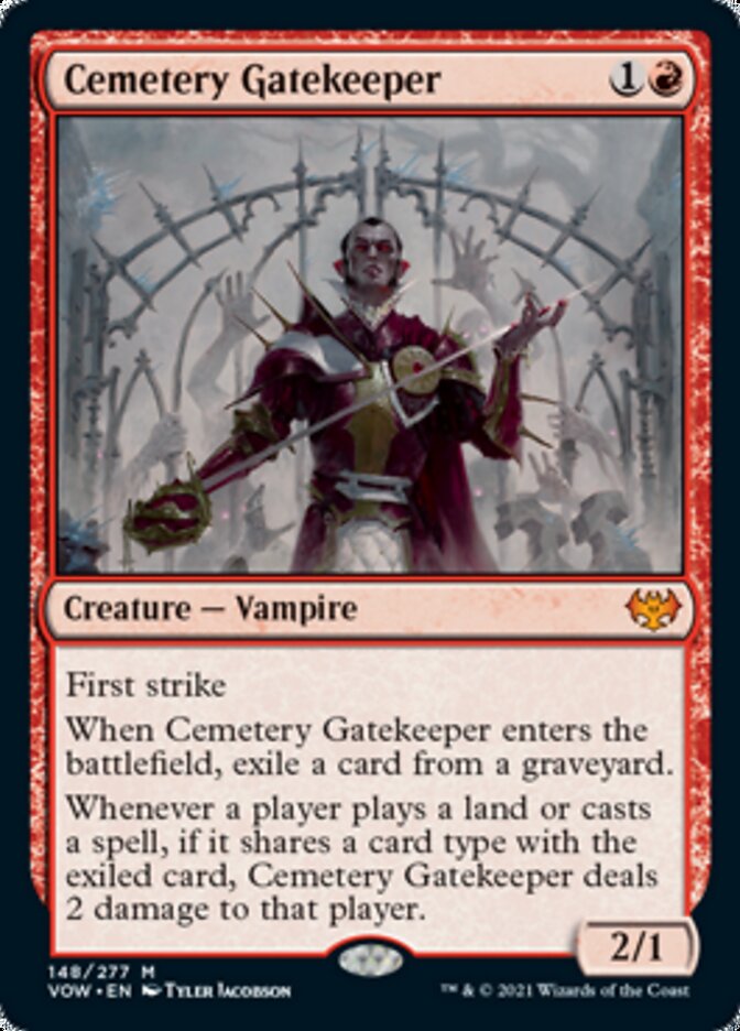 Cemetery Gatekeeper [Innistrad: Crimson Vow] | Gate City Games LLC