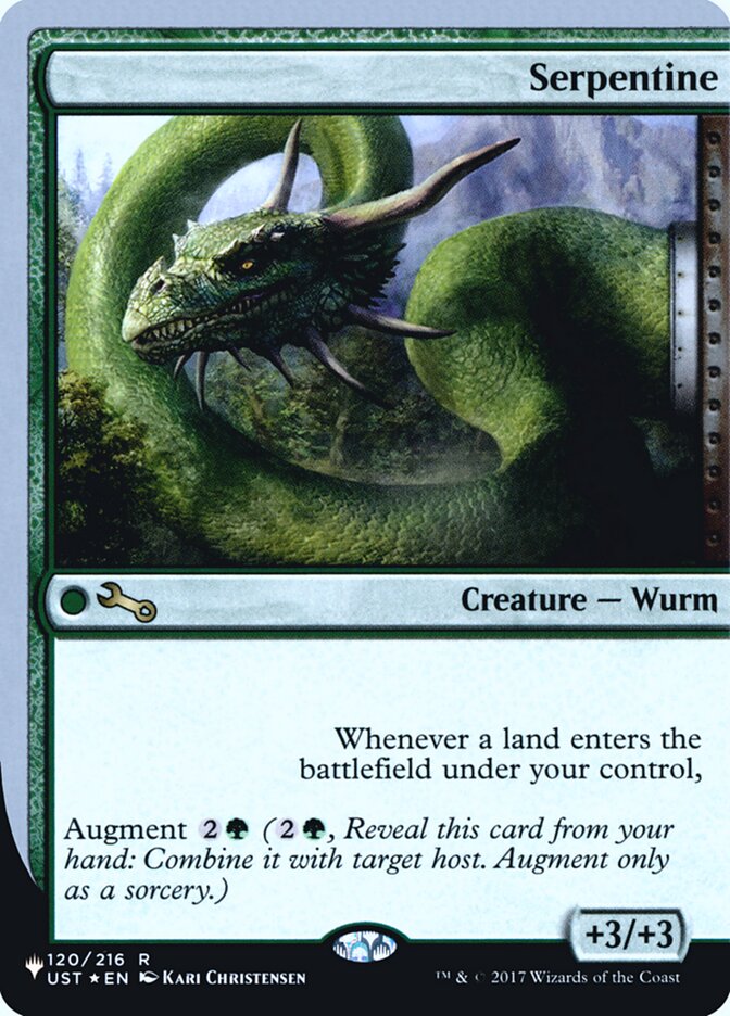 Serpentine (Unfinity Foil Edition) [The List] | Gate City Games LLC