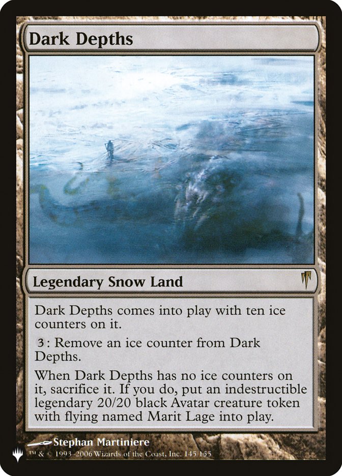 Dark Depths [The List] | Gate City Games LLC