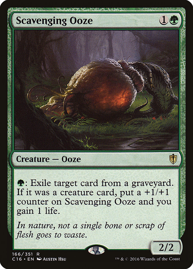 Scavenging Ooze [Commander 2016] | Gate City Games LLC