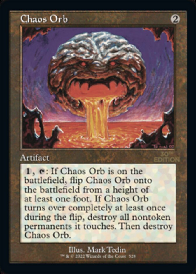 Chaos Orb (Retro) [30th Anniversary Edition] | Gate City Games LLC