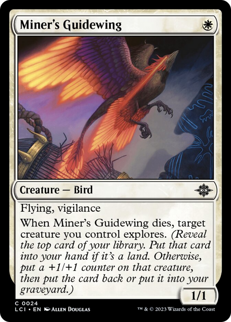 Miner's Guidewing [The Lost Caverns of Ixalan] | Gate City Games LLC