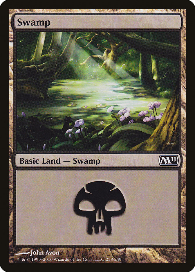 Swamp (238) [Magic 2011] | Gate City Games LLC