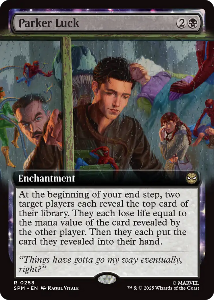 Parker Luck (Extended Art) [Marvel's Spider-Man] | Gate City Games LLC