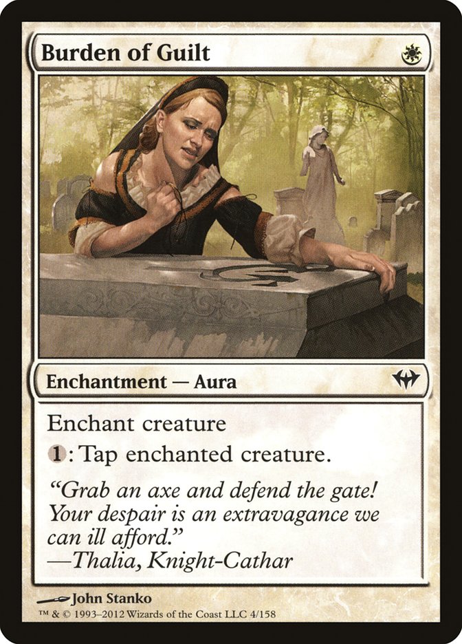 Burden of Guilt [Dark Ascension] | Gate City Games LLC