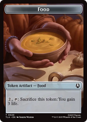 Food (0020) // Ally (0007) Double-Sided Token [Avatar: The Last Airbender Tokens] | Gate City Games LLC