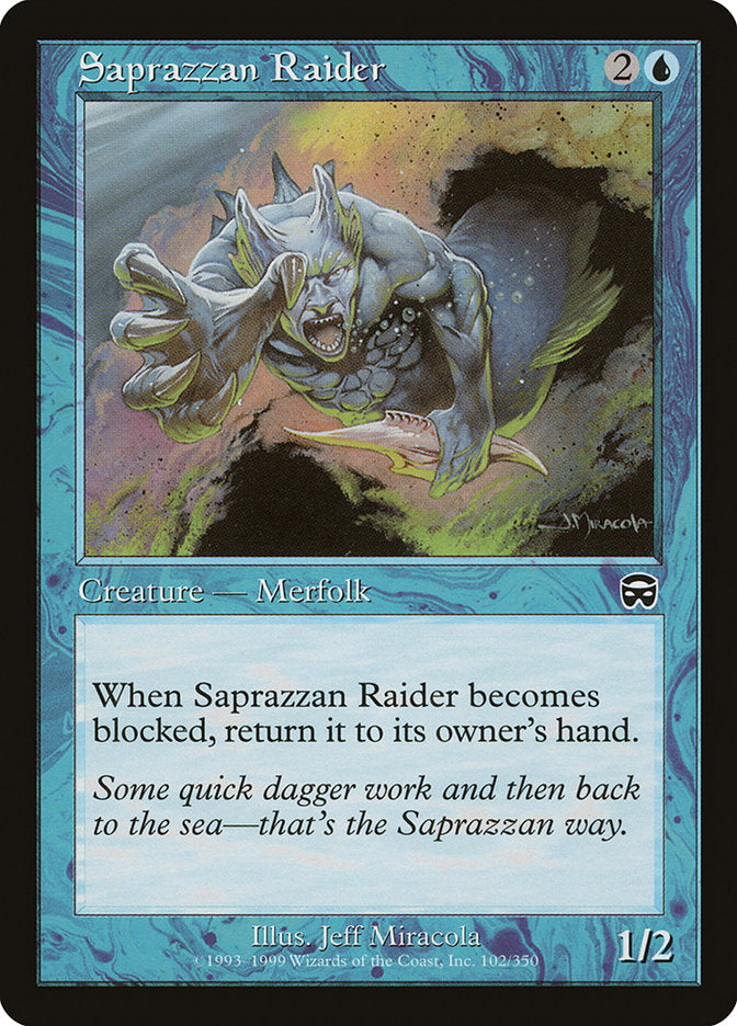 Saprazzan Raider [Mercadian Masques] | Gate City Games LLC