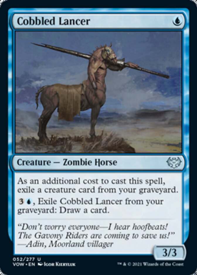 Cobbled Lancer [Innistrad: Crimson Vow] | Gate City Games LLC