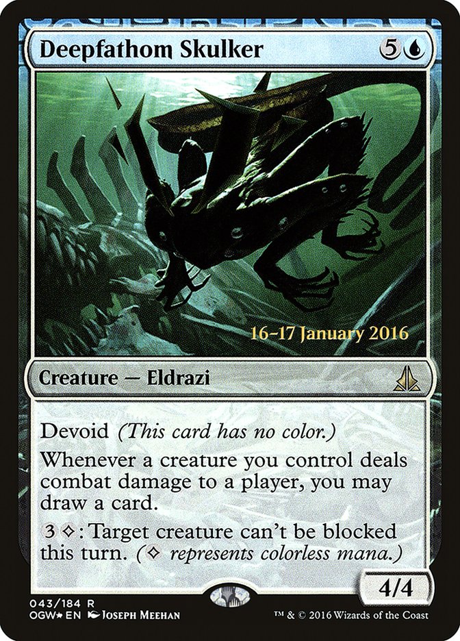 Deepfathom Skulker [Oath of the Gatewatch Prerelease Promos] | Gate City Games LLC