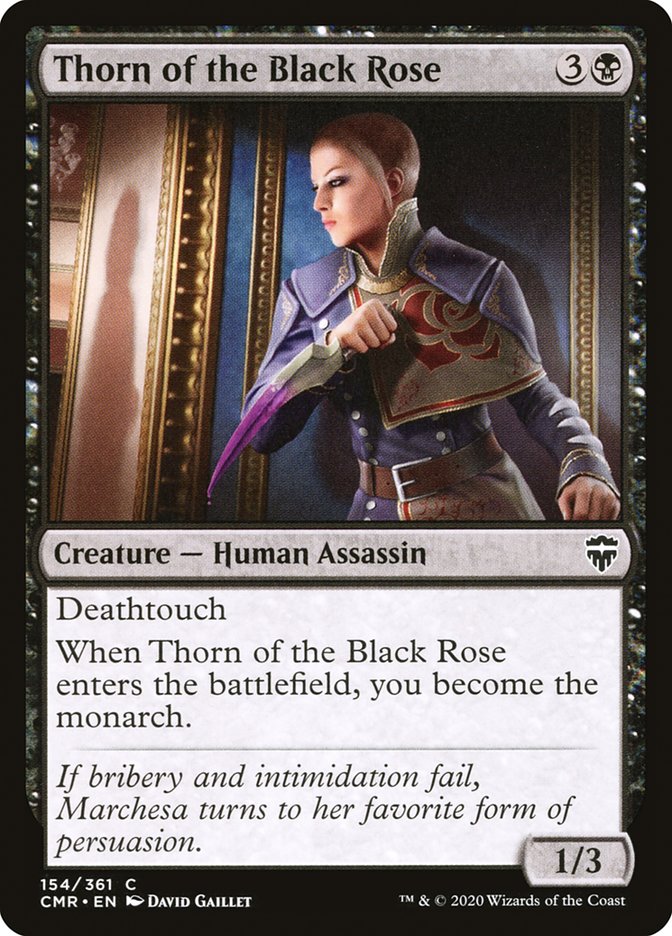 Thorn of the Black Rose [Commander Legends] | Gate City Games LLC