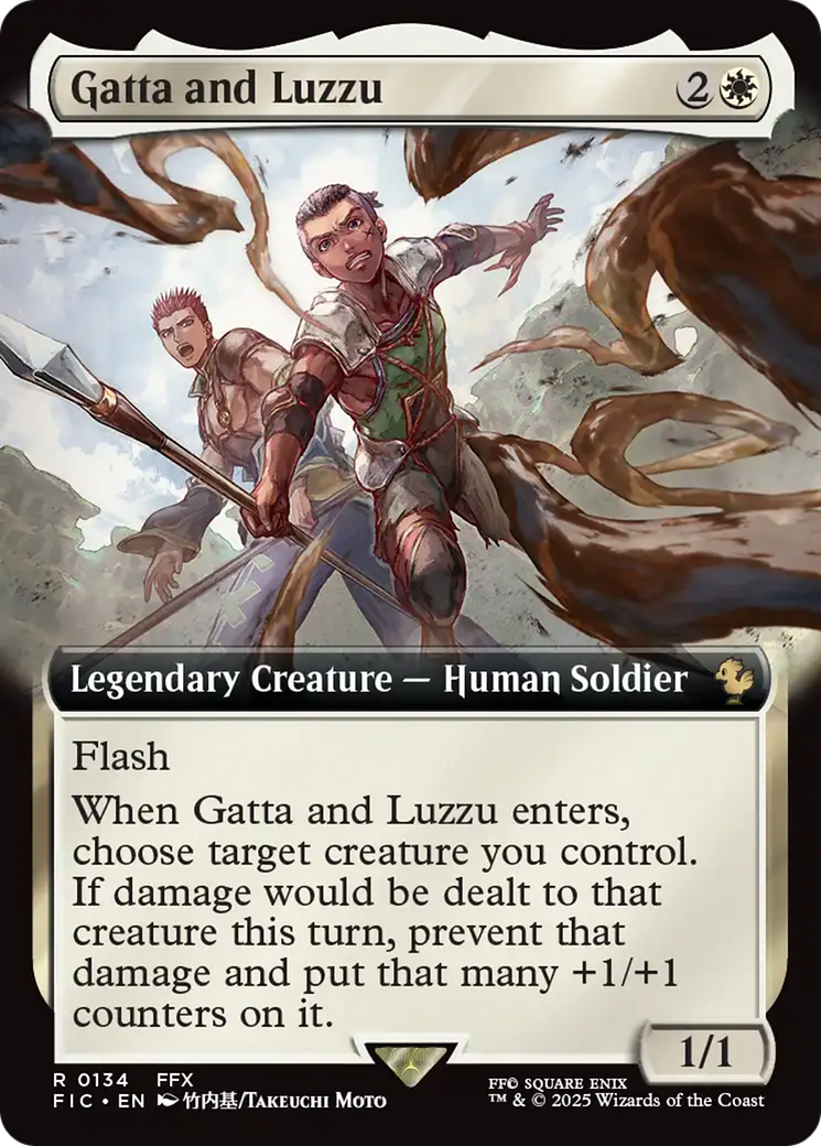 Gatta and Luzzu (Extended Art) [FINAL FANTASY Commander] | Gate City Games LLC