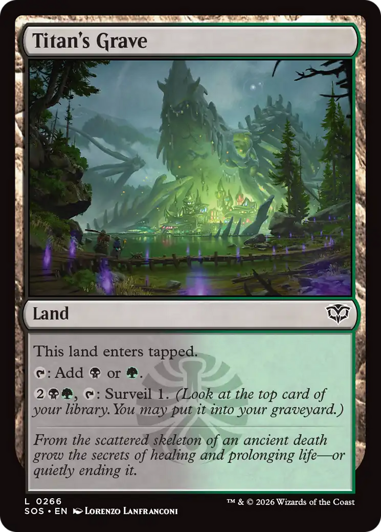 Titan's Grave [Secrets of Strixhaven] | Gate City Games LLC