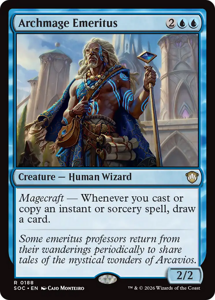 Archmage Emeritus [Secrets of Strixhaven Commander] | Gate City Games LLC