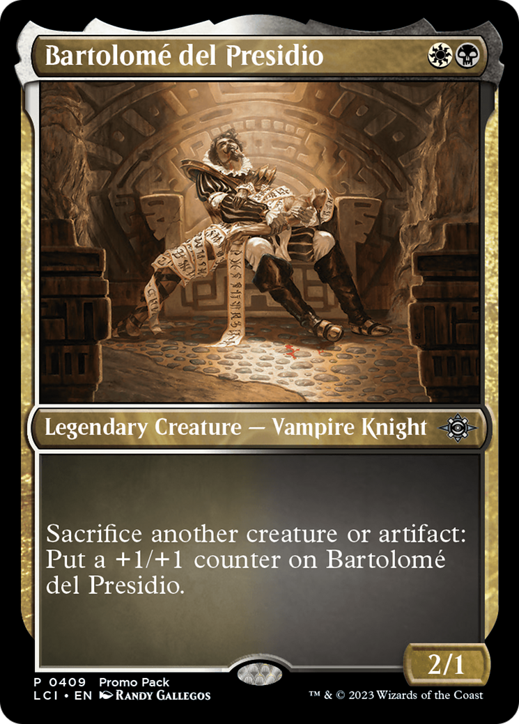 Bartolome del Presidio (Promo Pack) [The Lost Caverns of Ixalan Promos] | Gate City Games LLC