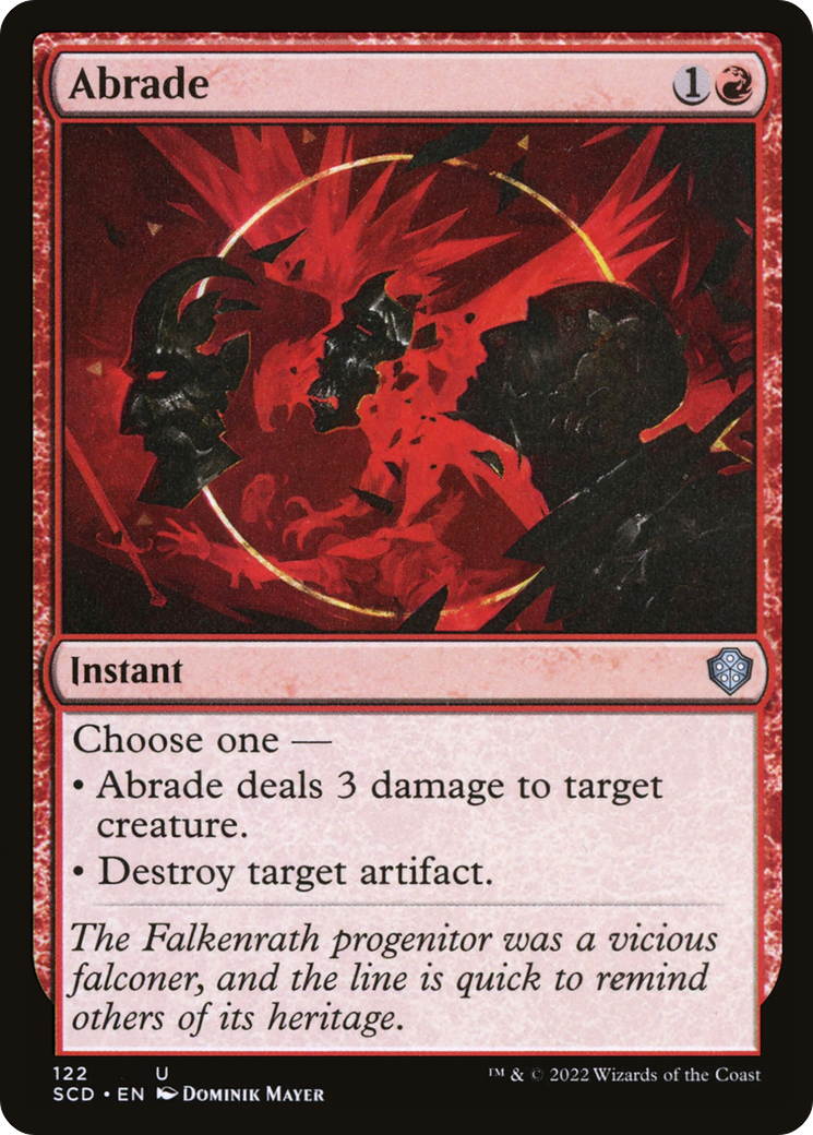 Abrade [Starter Commander Decks] | Gate City Games LLC