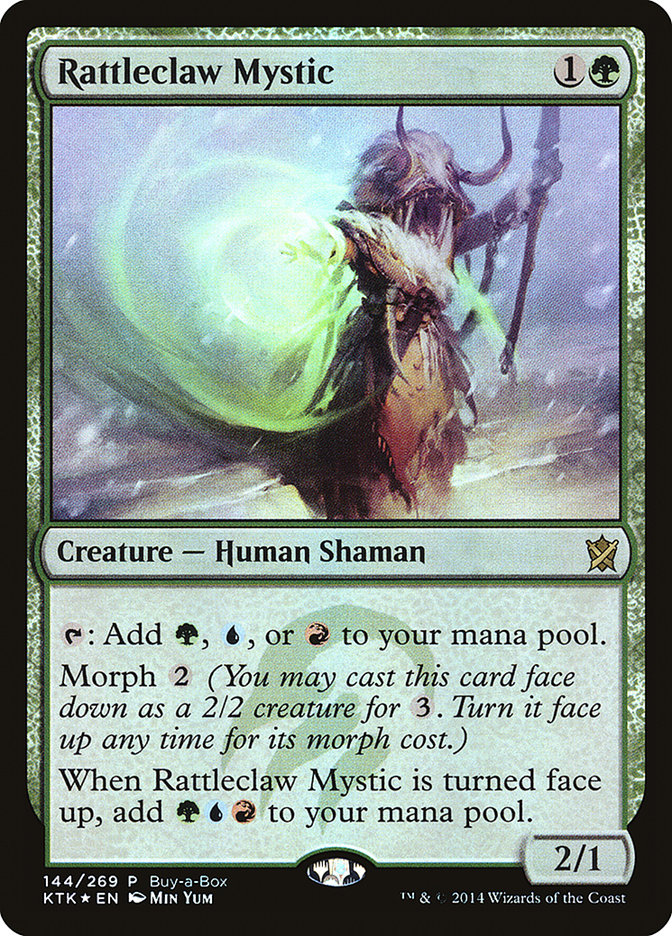 Rattleclaw Mystic (Buy-A-Box) [Khans of Tarkir Promos] | Gate City Games LLC