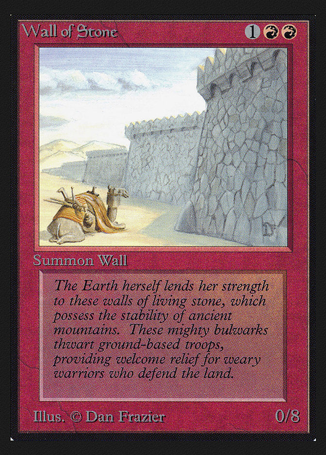Wall of Stone [Collectors' Edition] | Gate City Games LLC