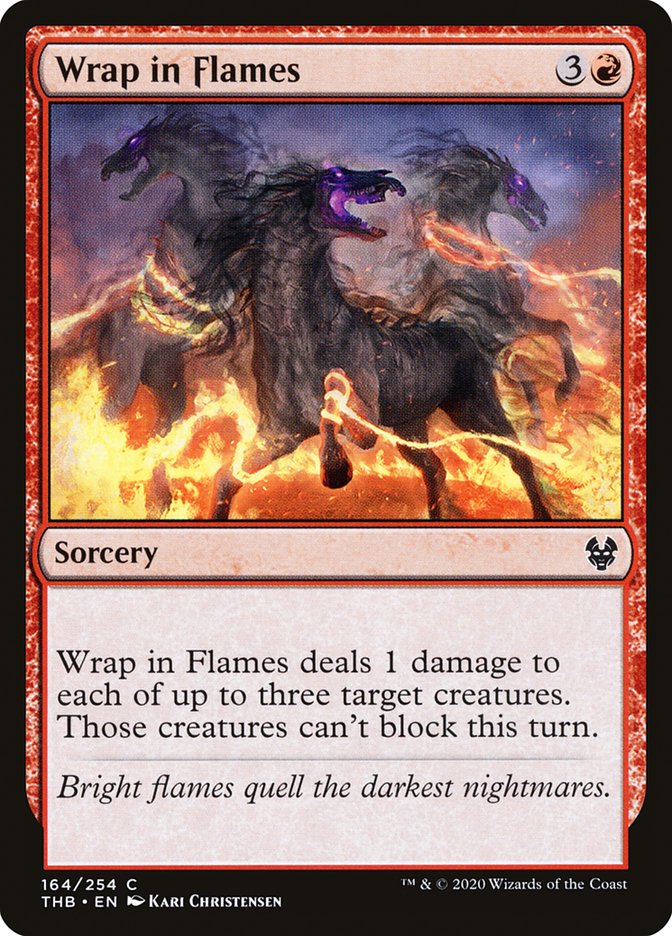 Wrap in Flames [Theros Beyond Death] | Gate City Games LLC